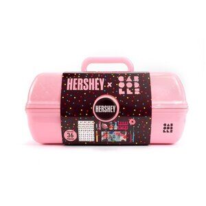 Hershey x Caboodle Limited Edition Beauty Kit 36 Piece Cosmetic Carrying Case